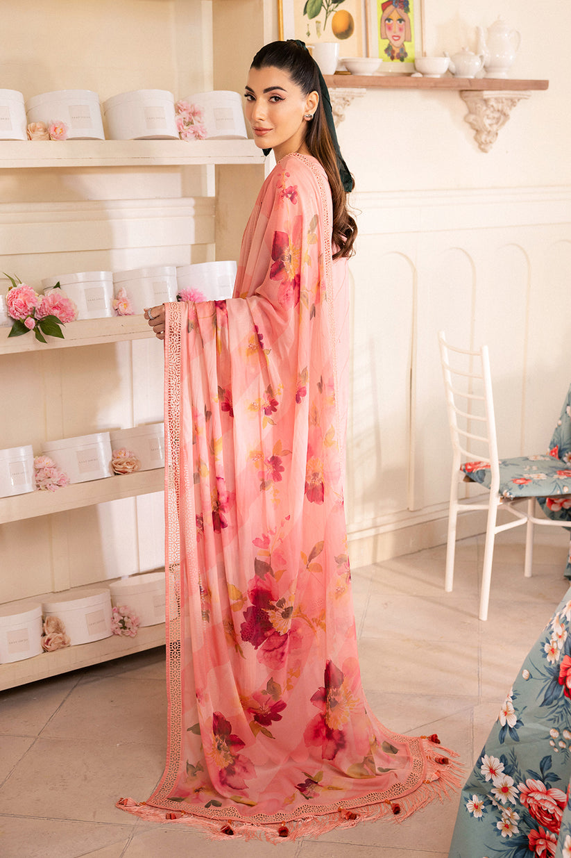 Saad Shaikh | La' Amour Luxury Lawn | Blossom - Ladies Clothes - Maria Faisal