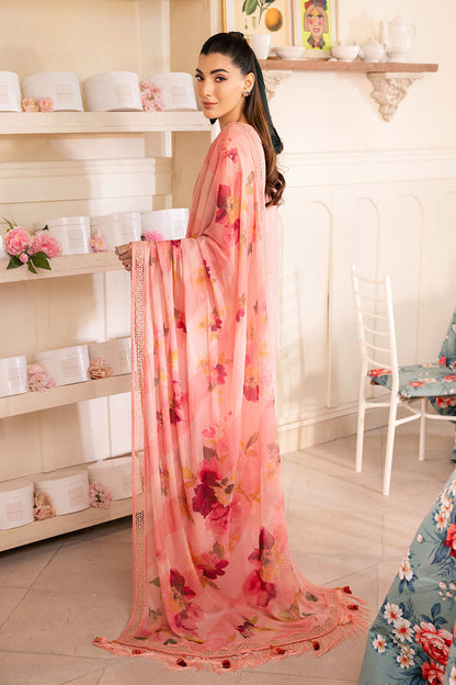 Saad Shaikh | La' Amour Luxury Lawn | Blossom - Ladies Clothes - Maria Faisal