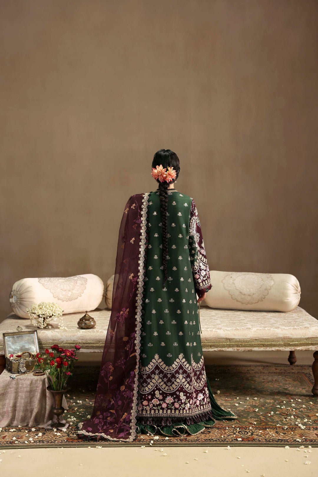 Sable Vogue | Festive 25 | FC - 01 - 25 - is Purple dress from Sable Vogue - Ladies Clothes - Maria Faisal