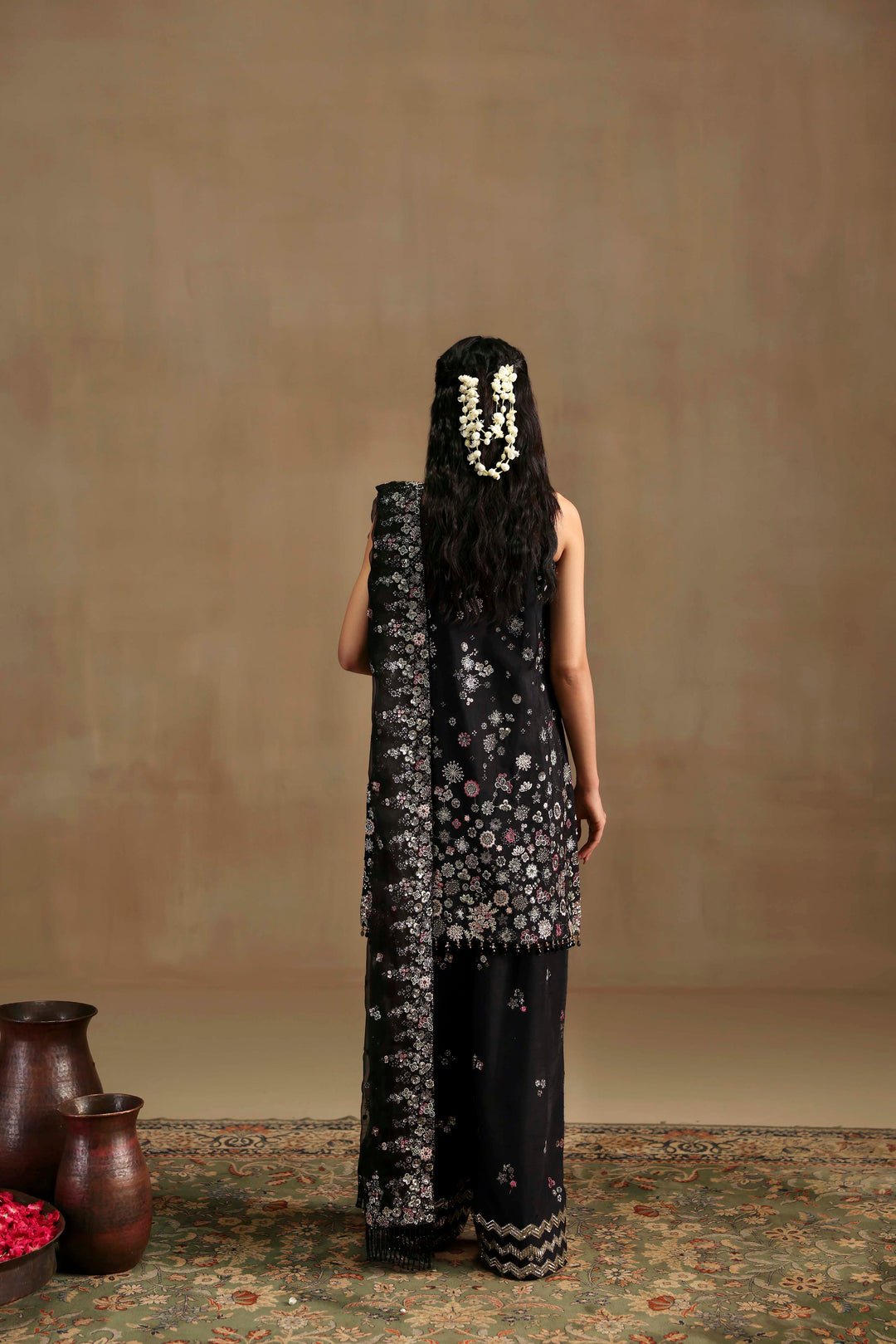 Sable Vogue | Festive 25 | FC - 03 - 25 - B - is Black dress from Sable Vogue - Ladies Clothes - Maria Faisal