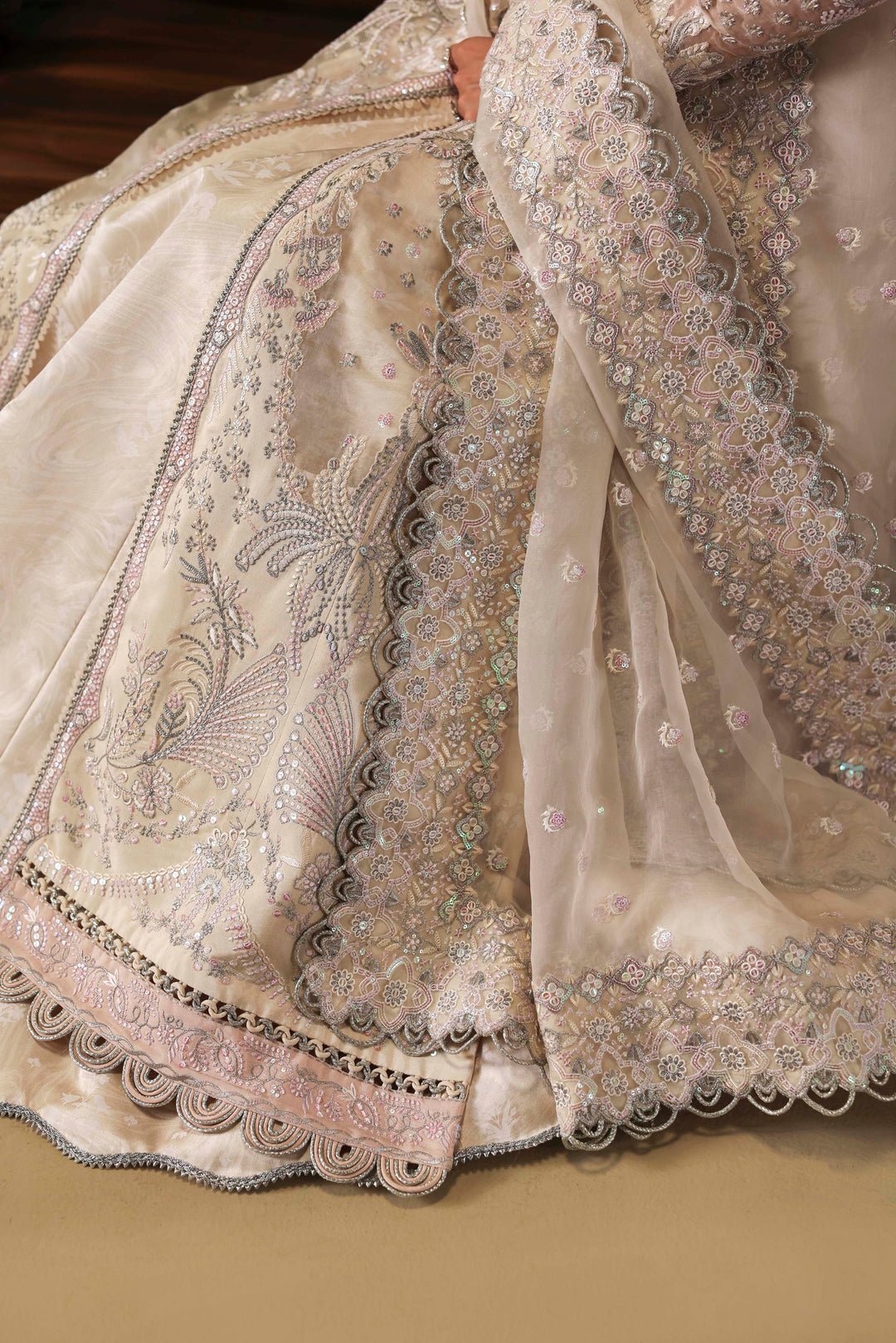 Sable Vogue | Festive 25 | FC - 04 - 25 - is Beige dress from Sable Vogue - Ladies Clothes - Maria Faisal