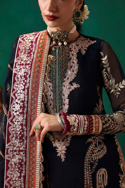 Sable Vogue | Festive 25 | FC - 05 - 25 - is Navy Blue dress from Sable Vogue - Ladies Clothes - Maria Faisal