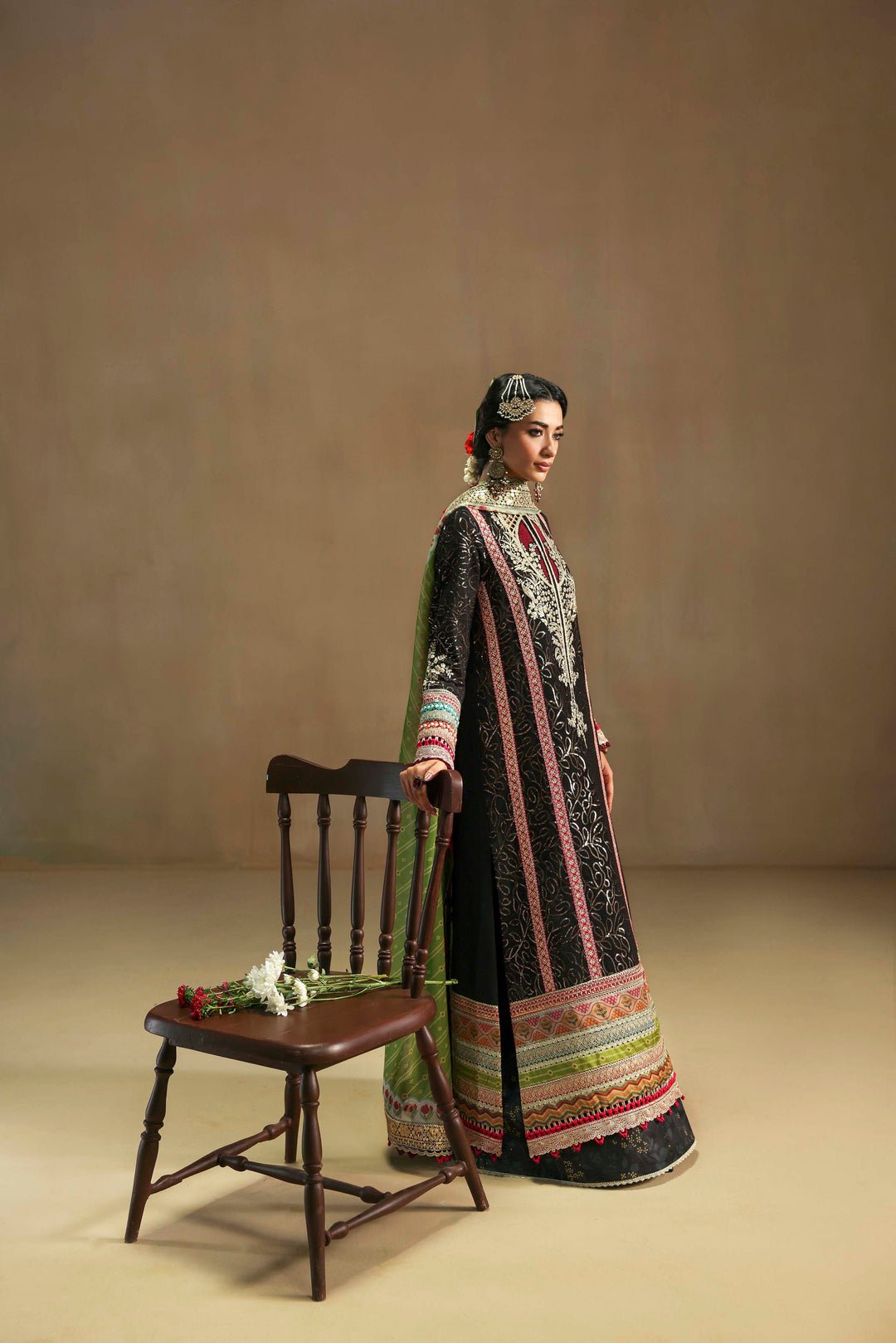 Sable Vogue | Festive 25 | FC - 06 - 25 - is Black dress from Sable Vogue - Ladies Clothes - Maria Faisal