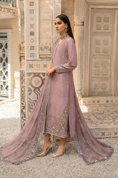 Saffron | Persia Wedding Collection | Plum Velvet - Maria Faisal