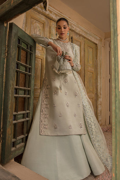 Saffron | Persia Wedding Collection | Teal Evening - Maria Faisal 