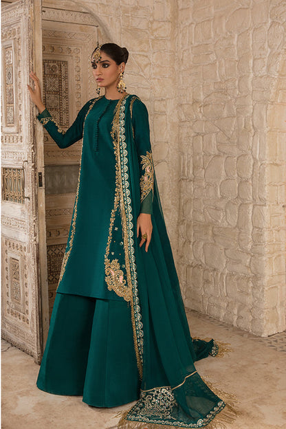 Saffron | Persia Wedding Collection | Emerald Elegance - Maria Faisal