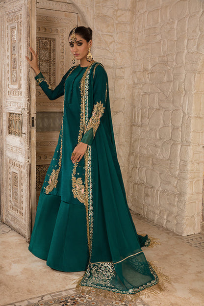 Saffron | Persia Wedding Collection | Emerald Elegance - Maria Faisal