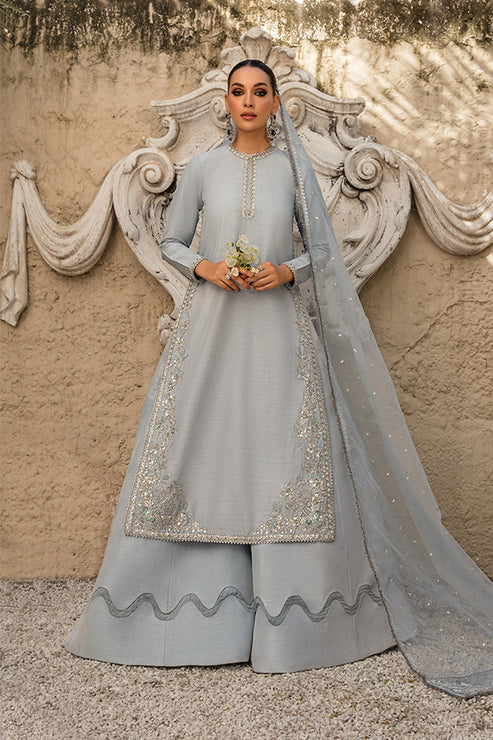 Saffron | Persia Wedding Collection | Midnight Blue - Waniyas