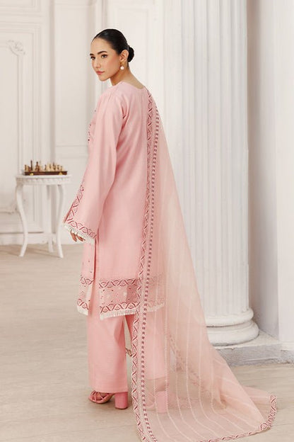Saffron | Le Soleil 25 | Peach Blossom - Formal Dress - available at Maria Faisal in UK and USA.
