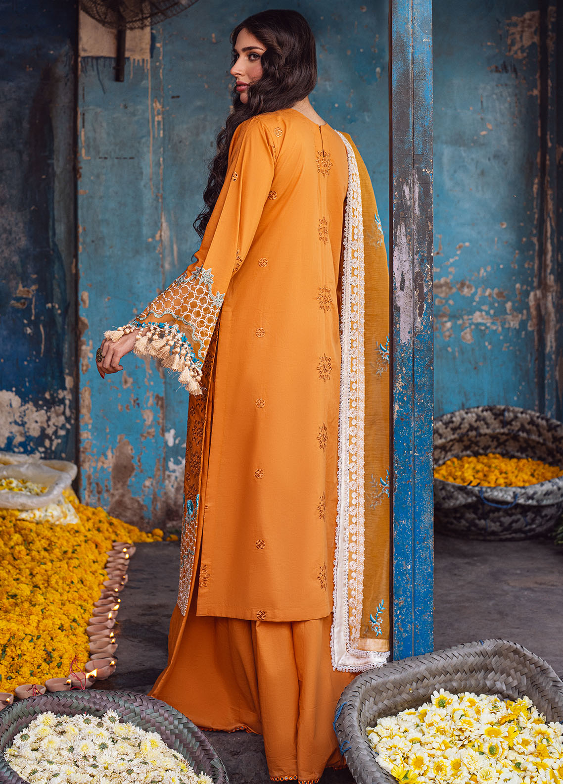 Sahane | Sahakari Chikankari Lawn Edit 24 | Mashal - Ladies Clothes 
