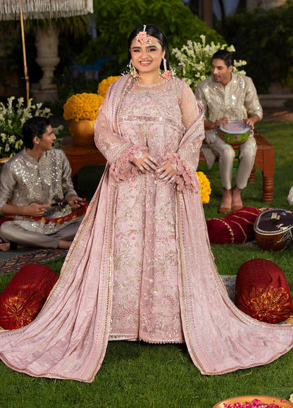 Sahane | Haye Dil Wedding Formals | CT 29001 Layers of Dream - is Tea Pink dress from Sahane - Ladies Clothes - Maria Faisal
