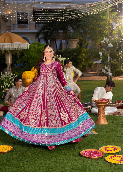 Sahane | Haye Dil Wedding Formals | CT 29002 Song of Joy - is Maroon dress from Sahane - Ladies Clothes - Maria Faisal