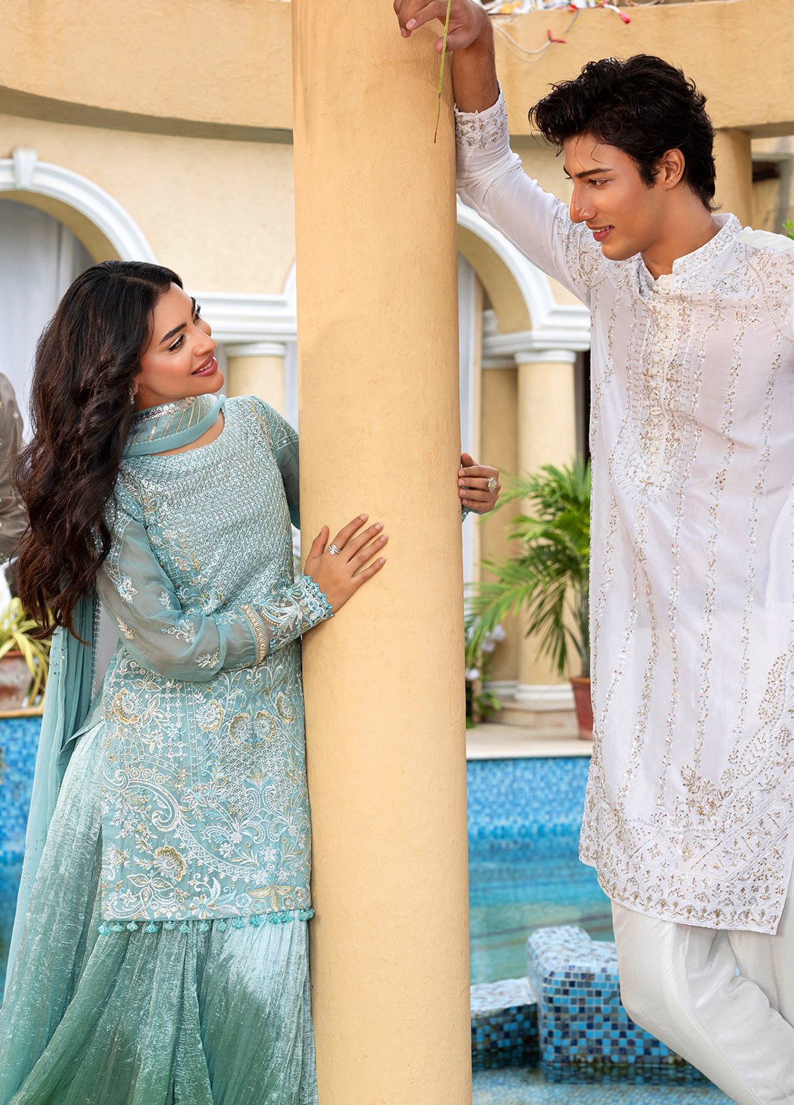 Sahane | Haye Dil Wedding Formals | CT 29006 Forever Mine - is Ferozi dress from Sahane - Ladies Clothes - Maria Faisal