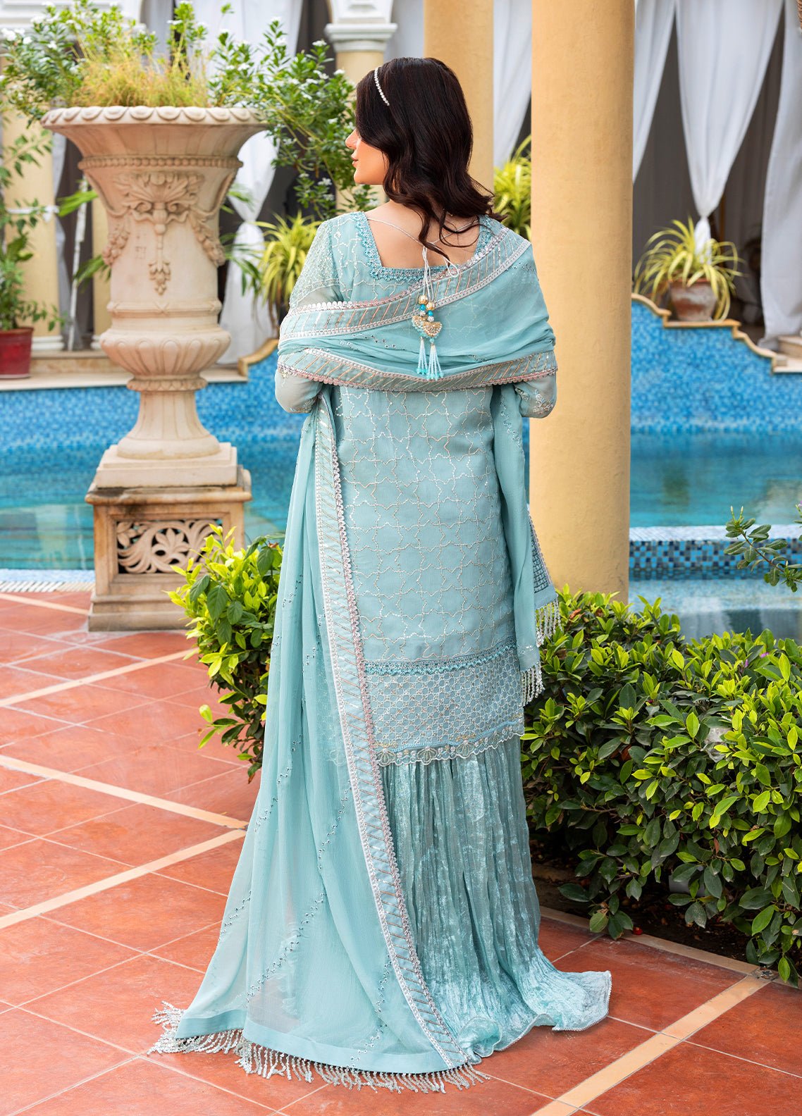 Sahane | Haye Dil Wedding Formals | CT 29006 Forever Mine - is Ferozi dress from Sahane - Ladies Clothes - Maria Faisal