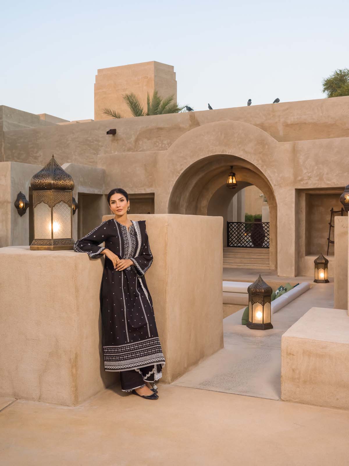 Sahar | Mirage Spring Luxury 24 | Chikankari 3 Piece - Maria Faisal