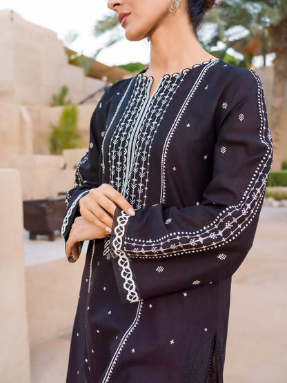 Sahar | Mirage Spring Luxury 24 | Chikankari 3 Piece - Maria Faisal