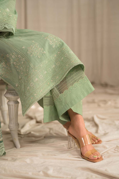 Sahar | Mirage Spring Luxury 24 | Textured Lawn 3 Piece (Embroidered) - Maria Faisal