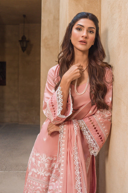 Sahar | Mirage Spring Luxury 24 | Chikankari 3 Piece - Maria Faisal