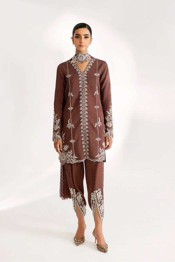 Saira Rizwan | Silk Pret 25 | AMBERE - Casual Wear - available at Maria Faisal in UK and USA