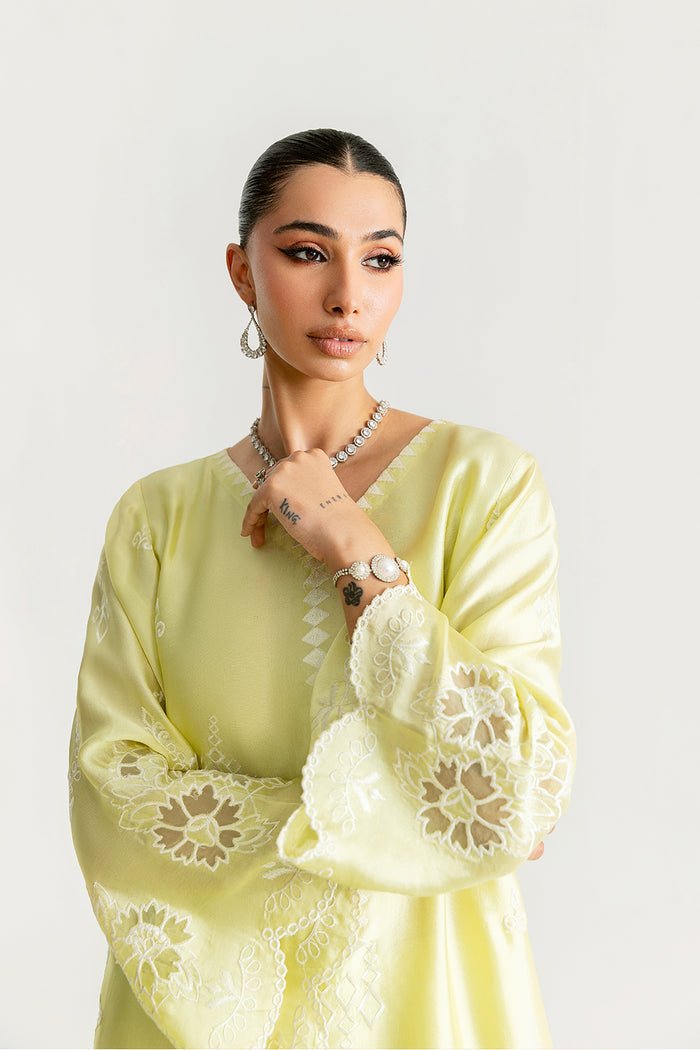 Saira Rizwan | Silk Pret 25 | SAHARA - Casual Wear - available at Maria Faisal in UK and USA