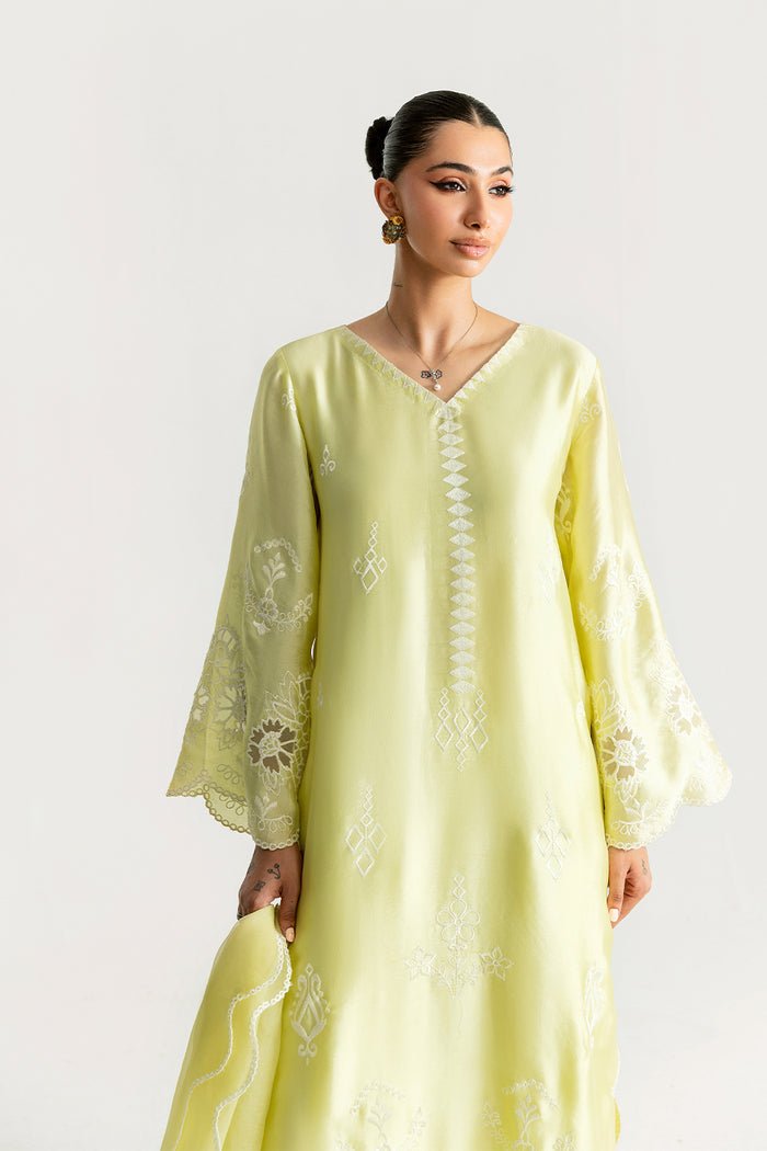 Saira Rizwan | Silk Pret 25 | SAHARA - Casual Wear - available at Maria Faisal in UK and USA