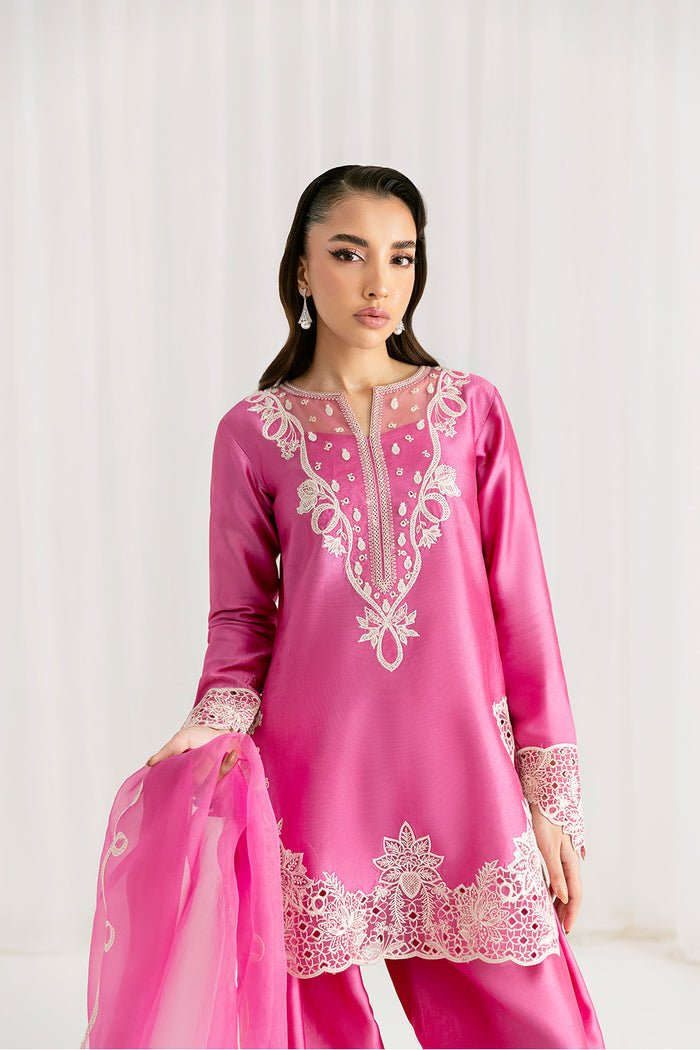 Saira Rizwan | Silk Pret 25 | VELORA - Casual Wear - available at Maria Faisal in UK and USA