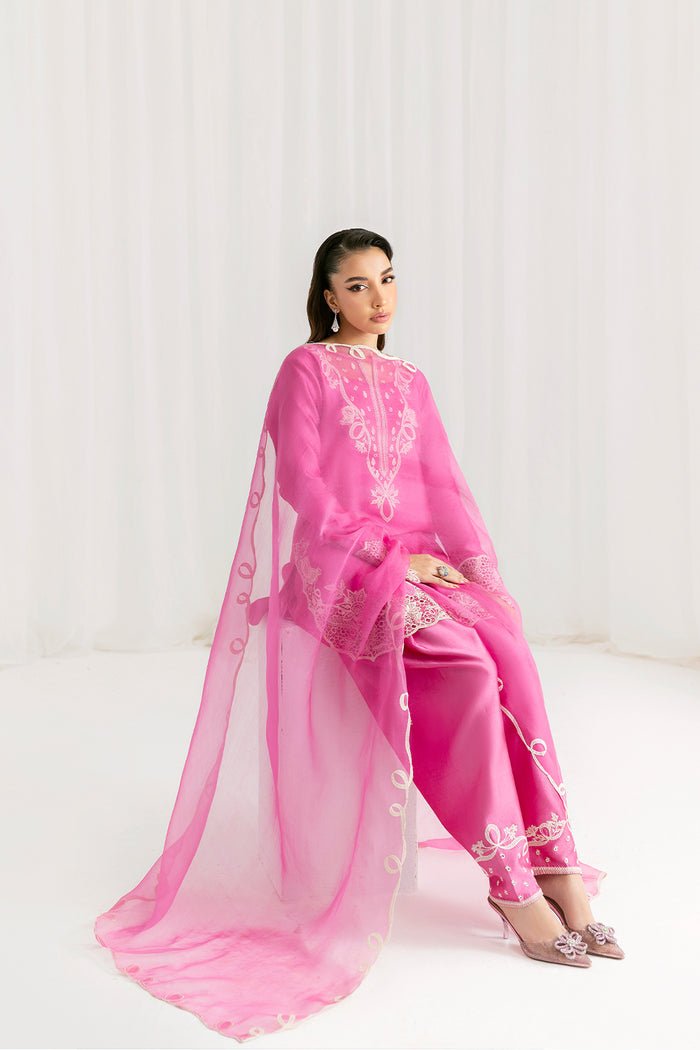 Saira Rizwan | Silk Pret 25 | VELORA - Casual Wear - available at Maria Faisal in UK and USA
