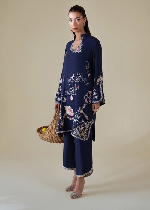 Saira Shakira | Basic Pret 25 | Dark Bloom - Casual Wear - available at Maria Faisal in UK and USA