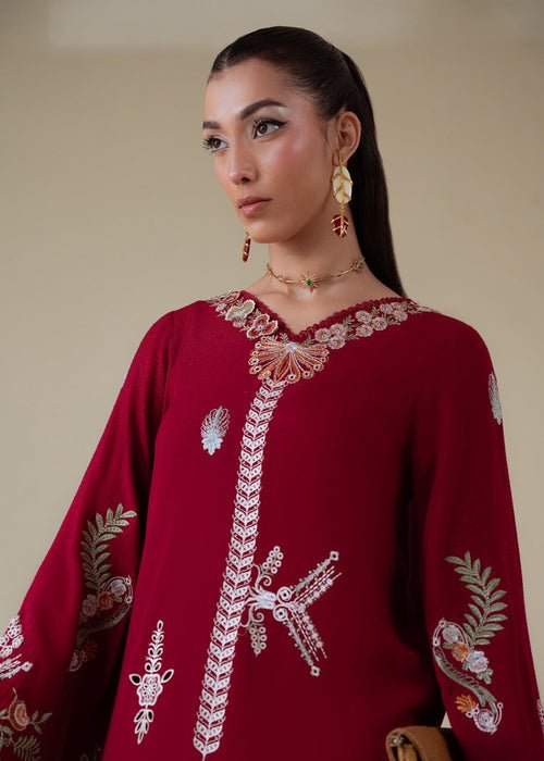 Saira Shakira | Basic Pret 25 | Flame - Casual Wear - available at Maria Faisal in UK and USA