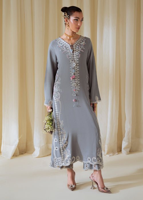 Saira Shakira | Basic Pret 25 | Sapphire Whisper - Casual Wear - available at Maria Faisal in UK and USA