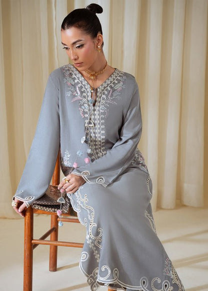 Saira Shakira | Basic Pret 25 | Sapphire Whisper - Casual Wear - available at Maria Faisal in UK and USA
