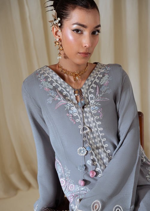 Saira Shakira | Basic Pret 25 | Sapphire Whisper - Casual Wear - available at Maria Faisal in UK and USA