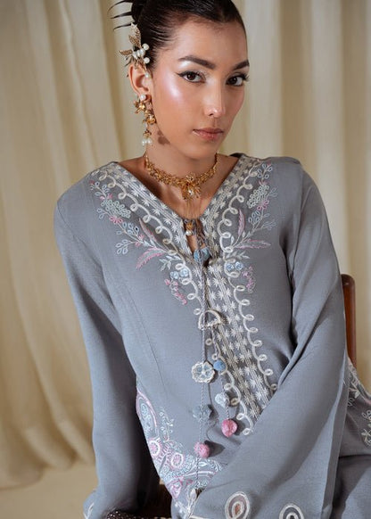 Saira Shakira | Basic Pret 25 | Sapphire Whisper - Casual Wear - available at Maria Faisal in UK and USA