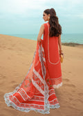 Crimson | Lawn 24 | Stars of Fire - Fiesta Coral - Waniyas