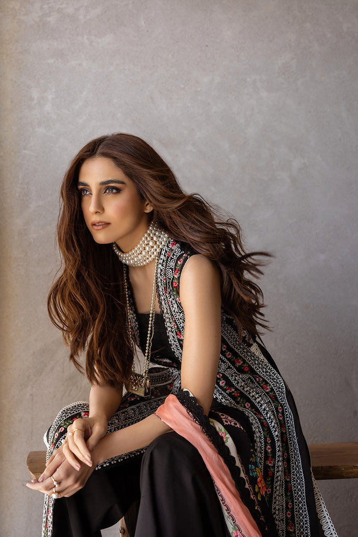 Saira Rizwan | Luxury Lawn 24 | EMBER - SRLL24-06 - Waniyas