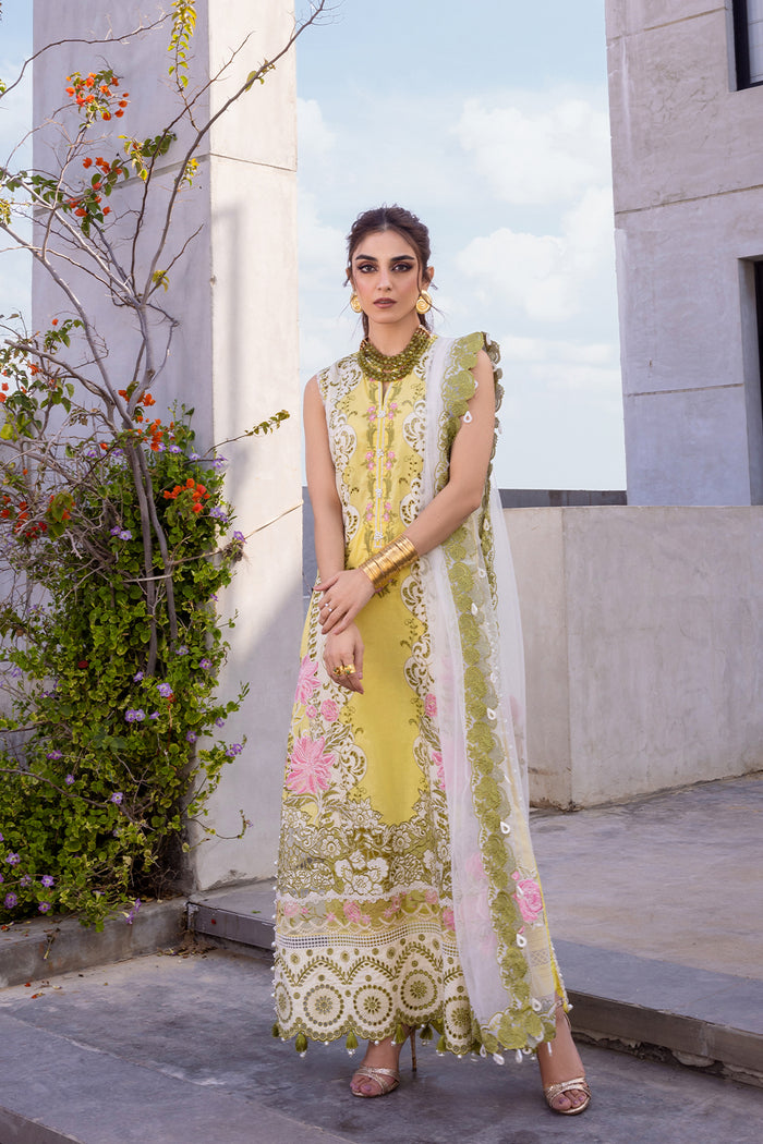 Saira Rizwan | Luxury Lawn 24 | TIFFANY - SRLL24-03 - Waniyas