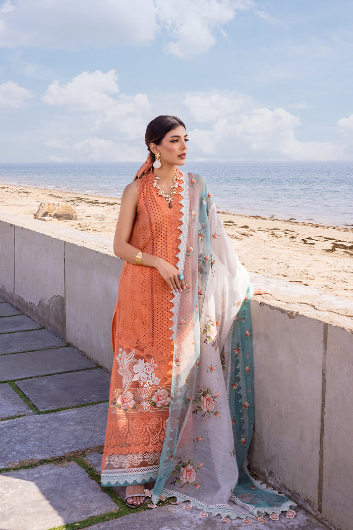 Saira Rizwan | Luxury Lawn 24 | MABE - SRLL24-04 - Waniyas