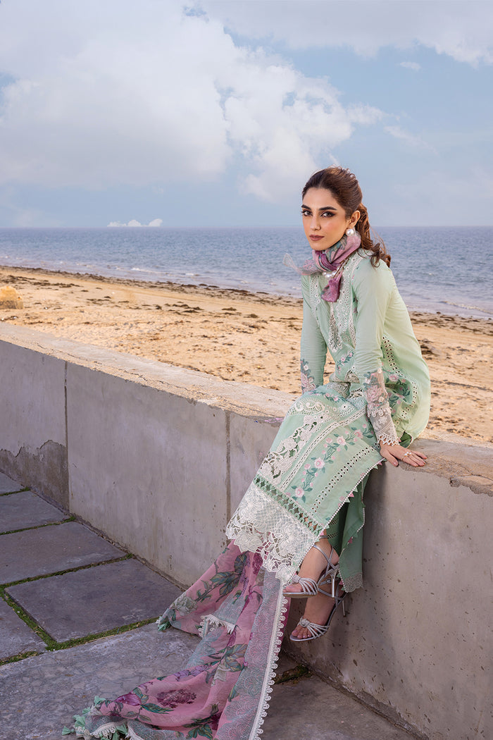 Saira Rizwan | Luxury Lawn 24 | KESHI - SRLL24-02 - Waniyas