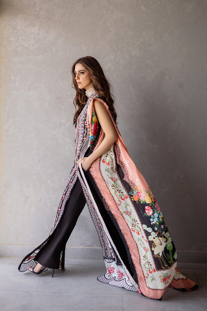 Saira Rizwan | Luxury Lawn 24 | EMBER - SRLL24-06 - Waniyas