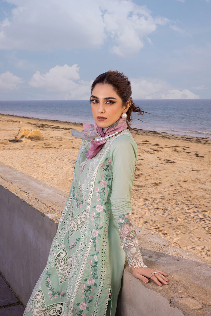 Saira Rizwan | Luxury Lawn 24 | KESHI - SRLL24-02 - Waniyas