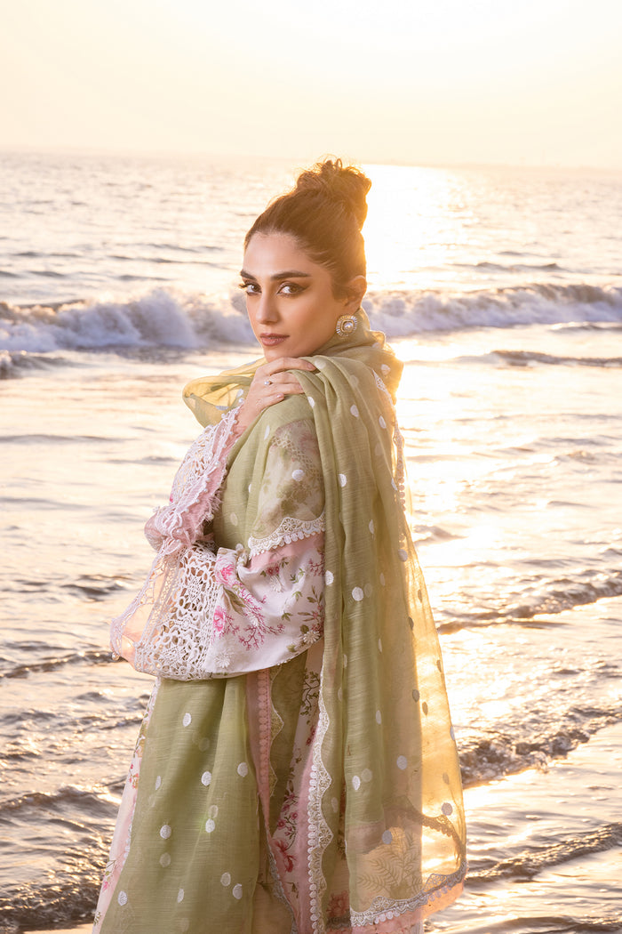 Saira Rizwan | Luxury Lawn 24 | AKOYA - SRLL24-05 - Waniyas