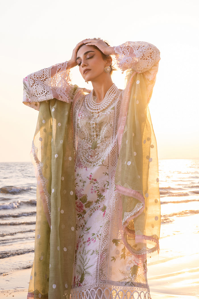 Saira Rizwan | Luxury Lawn 24 | AKOYA - SRLL24-05 - Waniyas