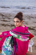 Saira Rizwan | Luxury Lawn 24 | DAMASK - SRLL24-08 - Waniyas