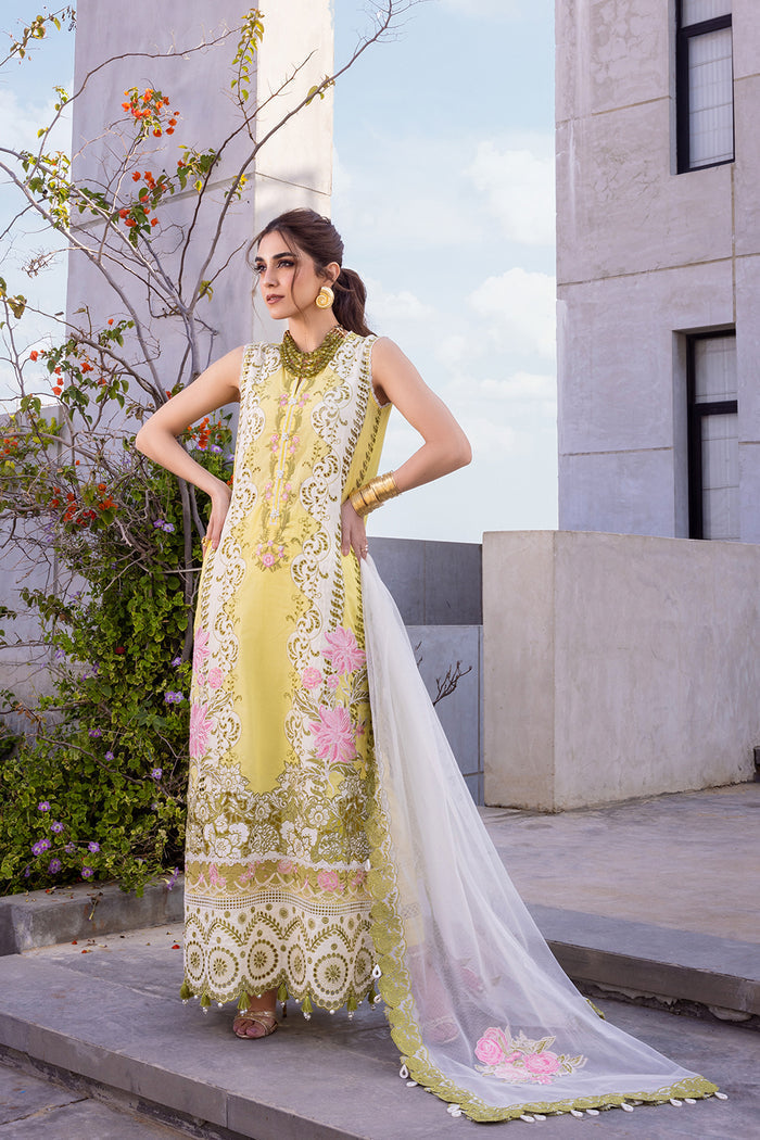 Saira Rizwan | Luxury Lawn 24 | TIFFANY - SRLL24-03 - Waniyas