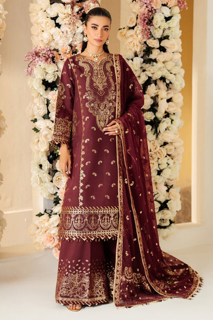 Alizeh | Luxury Raw Silk | AF-RS-01-SALSA - Ladies Clothes - Maria Faisal