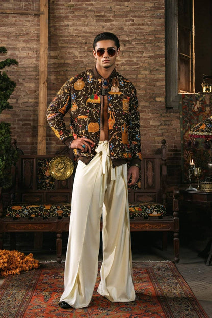 Pakistani Menswear | Samak by Maria Faisal - Registered Vendor of : Fahad Hussayn - type : MensWear - 100% original wedding dresses