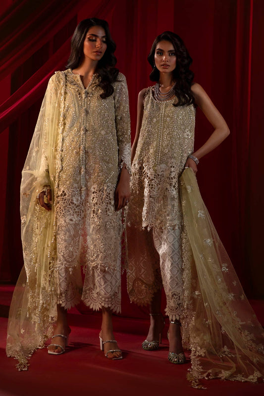 Sana Safinaz | Nura Festive 24 | N241-003-3CT - Wedding Dress - Maria Faisal