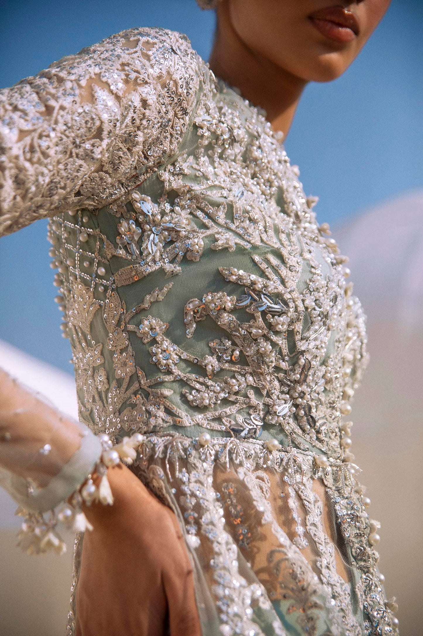 Sana Safinaz | Nura Festive 24 | N241-004-3CT - Ladies Clothes - Maria Faisal