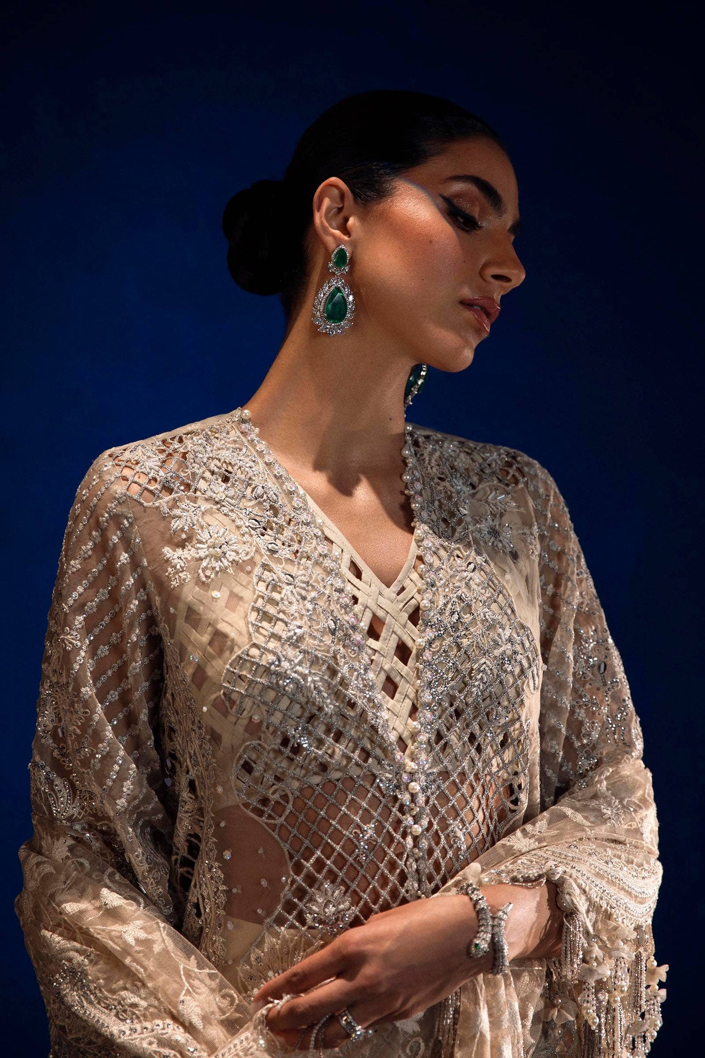 Sana Safinaz | Nura Festive 24 | N241-001-3CT - Wedding Dress - Maria Faisal