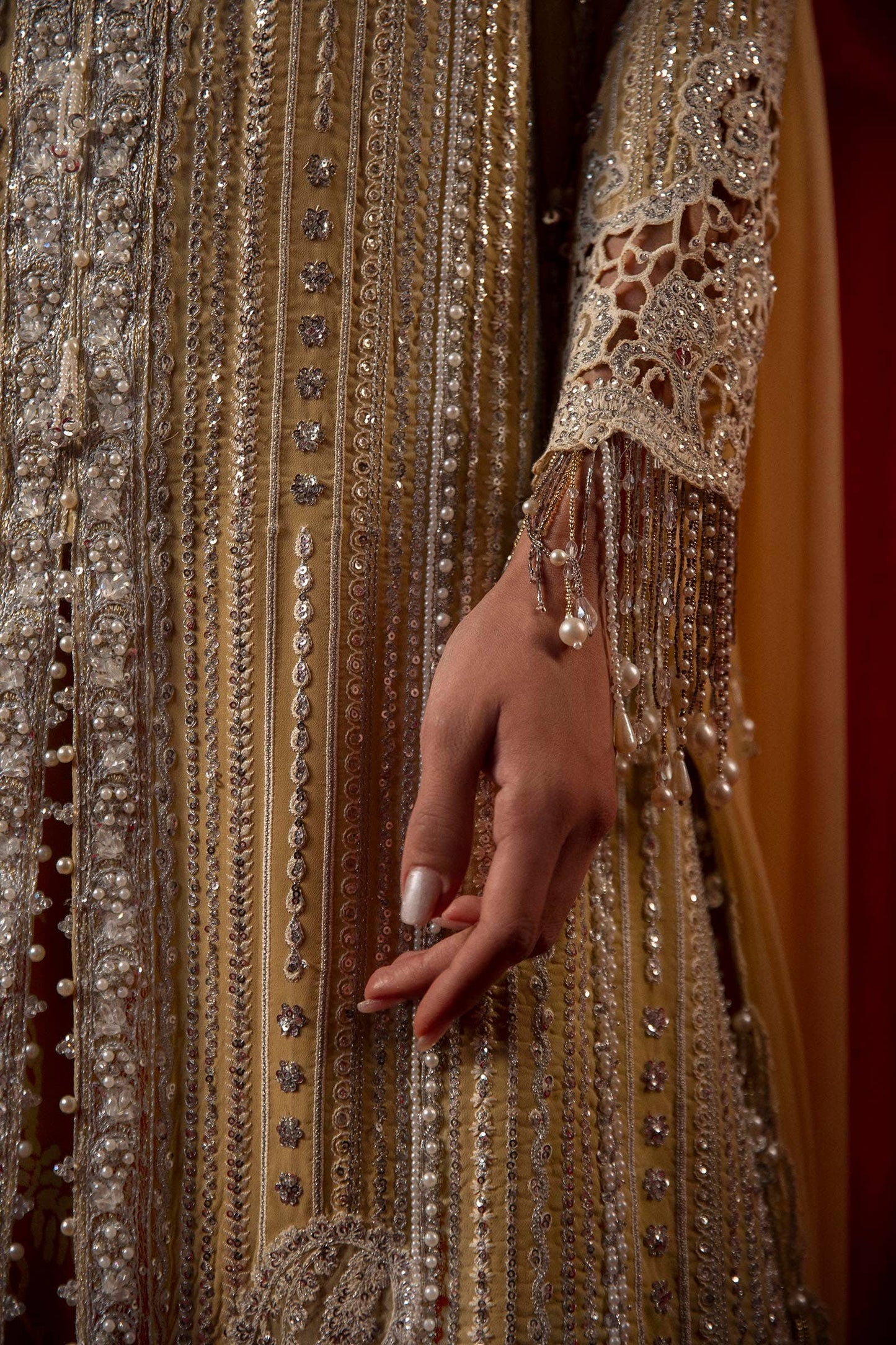 Sana Safinaz | Nura Festive 24 | N241-008-3CJ - Wedding Dress - Maria Faisal